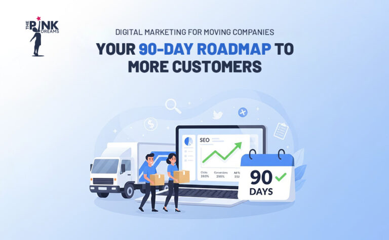 90 days digital marketing plan for moving companies get more leads fast