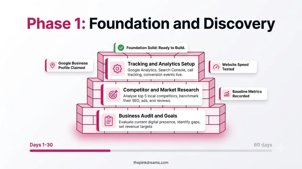 Moving company marketing foundation and discovery strategy