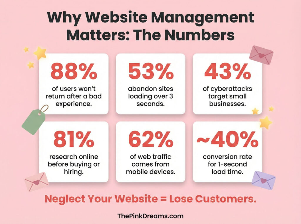 website management for small businesses