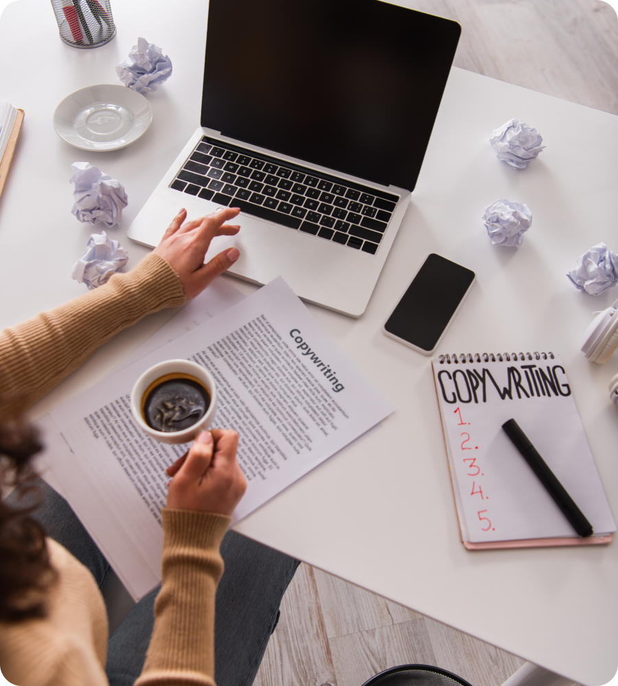 Results-driven copywriting approach focused on engagement, conversions, and business growth