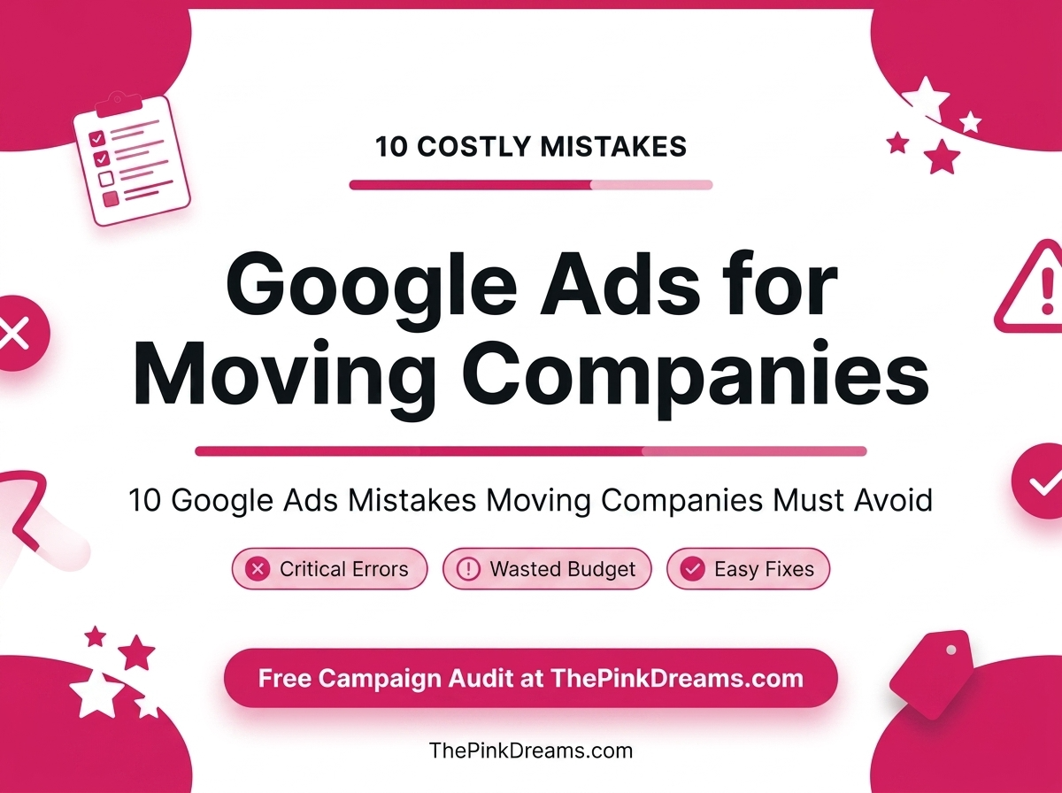 10 Google Ads Mistakes Moving Companies Must Avoid