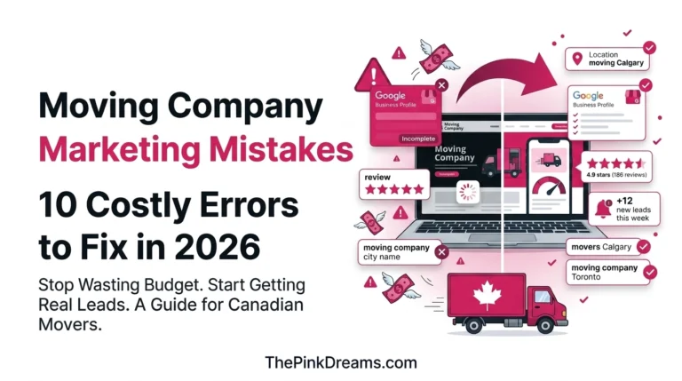 Moving Company Marketing Mistakes
