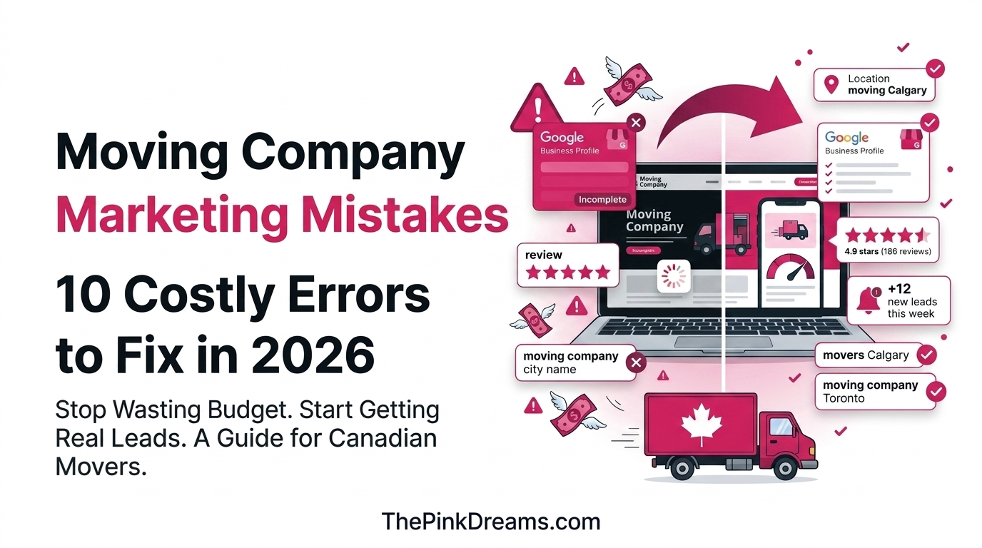 Moving Company Marketing Mistakes