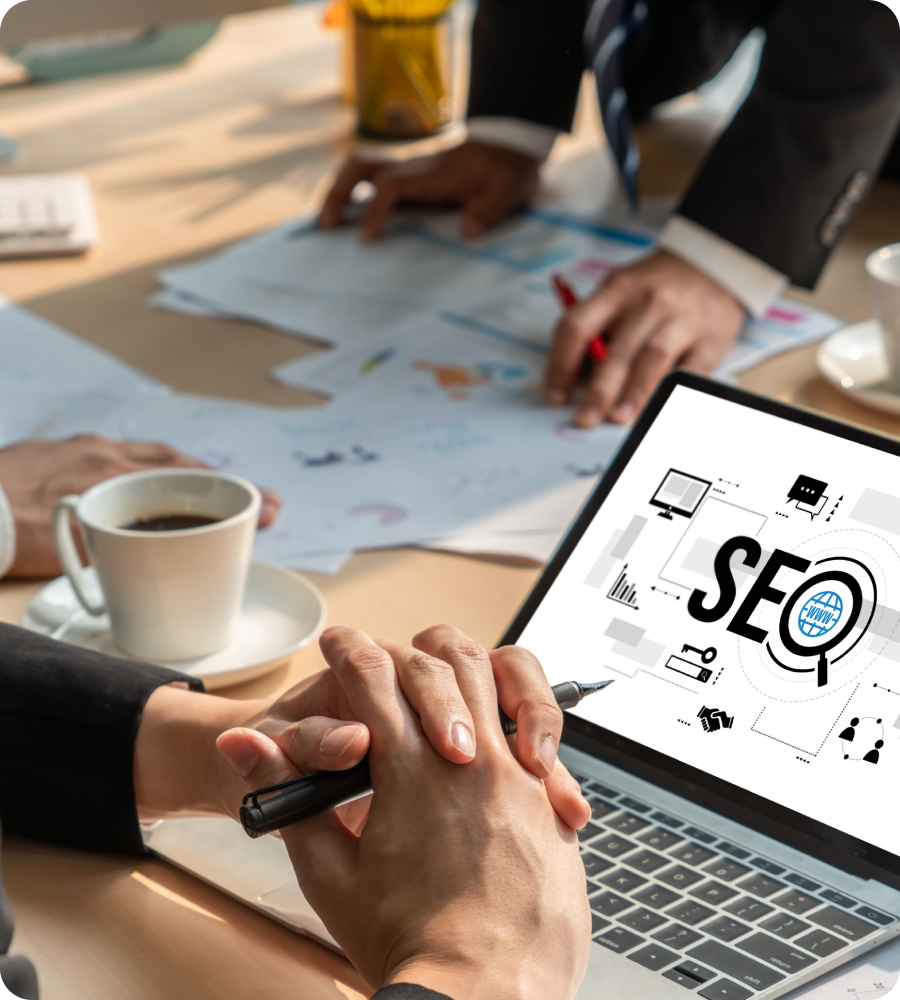 Custom SEO strategy tailored to business objectives and search intent