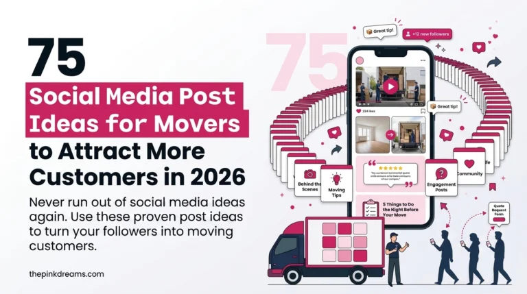 75 Social Media Post Ideas for Movers to Attract More Customers in 2026