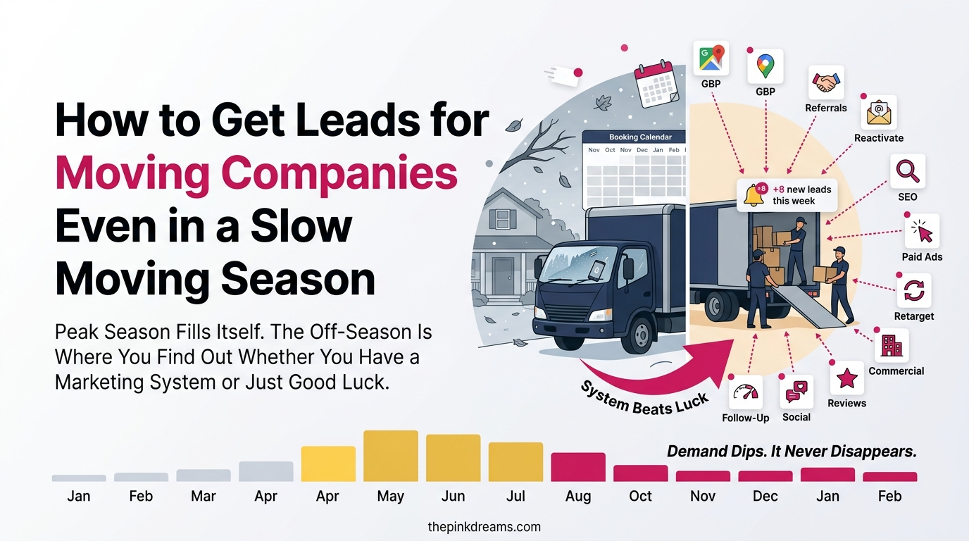 How to Get Leads for Moving Companies Even in a Slow Moving Season