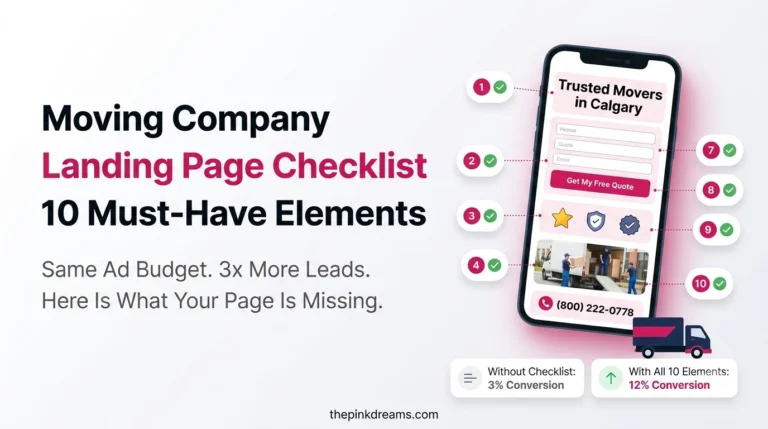10 elements every mover's landing page needs to turn clicks into booked jobs