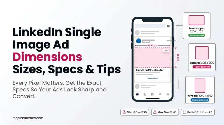 LinkedIn Single Image Ad Dimensions: Sizes, Specs & Tips