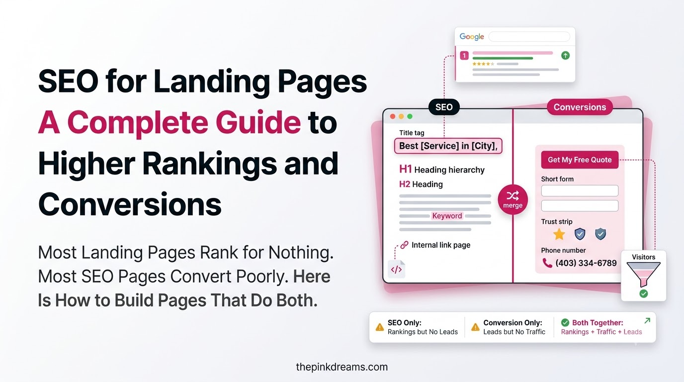 SEO for Landing Pages A Complete Guide to Higher Rankings and Conversions
