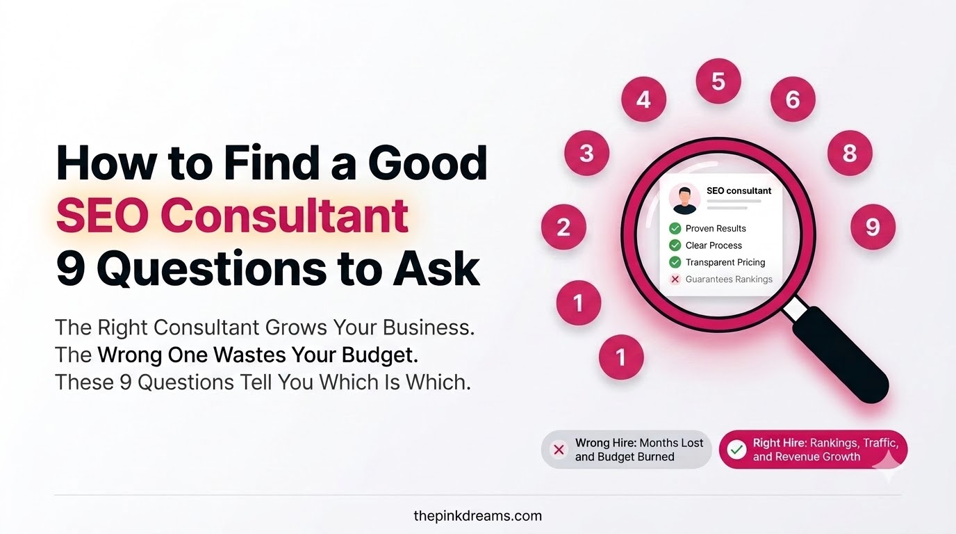 How to find a good SEO consultant and choose the right one