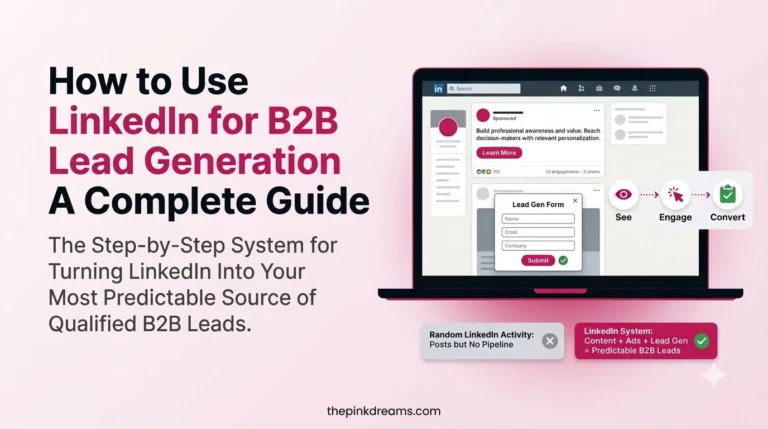 How to use LinkedIn for B2B lead generation