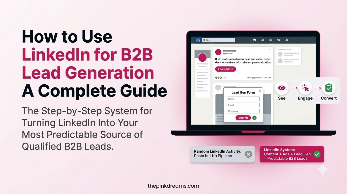 How to use LinkedIn for B2B lead generation
