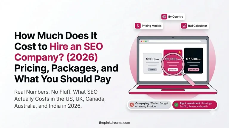 How much does it cost to hire an SEO company in 2026