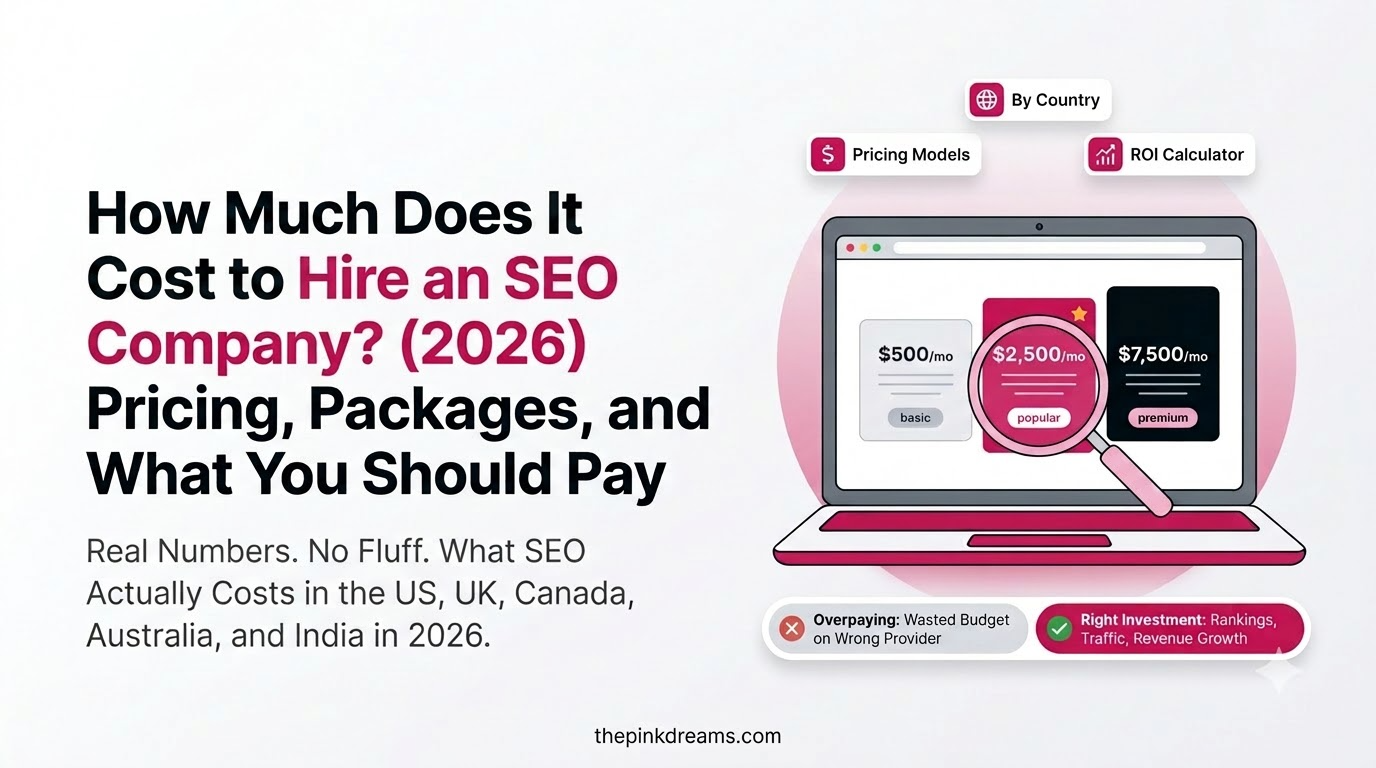 How much does it cost to hire an SEO company in 2026