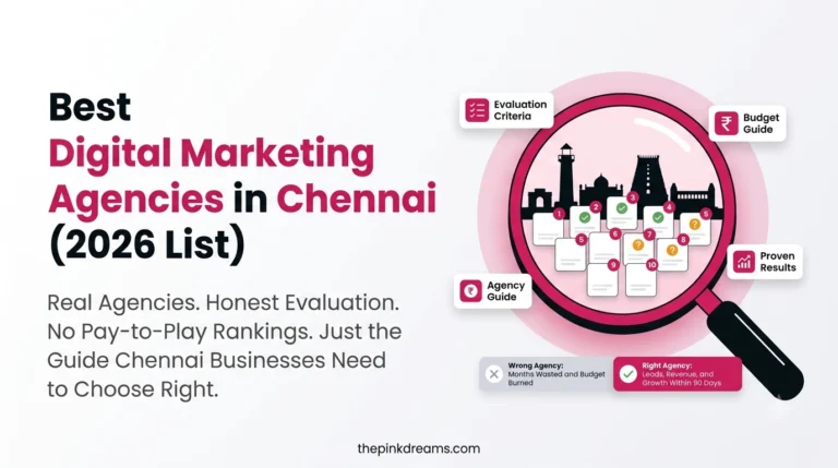 Top 10 digital marketing agencies in Chennai for 2026