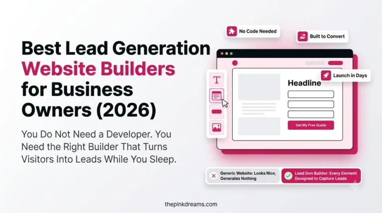 Best lead generation website builders for business owners
