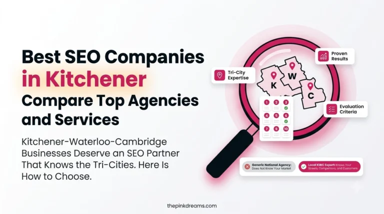 Best SEO agencies in Kitchener for business growth
