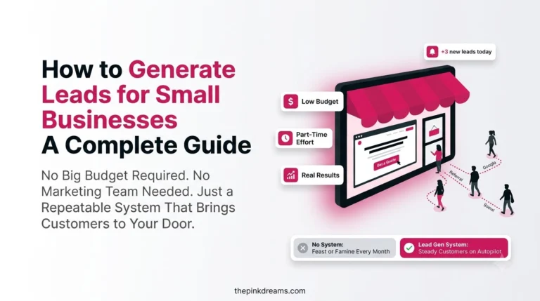 How to generate leads for small businesses