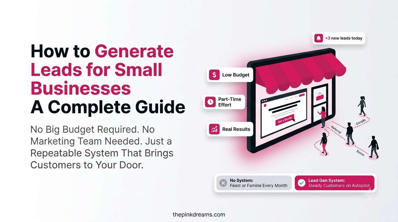 How to generate leads for small businesses