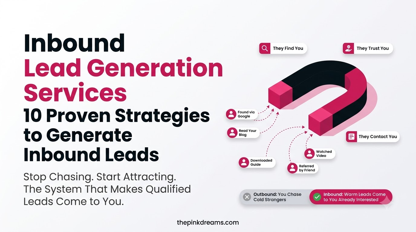 Inbound lead generation services and 10 proven strategies to generate inbound leads