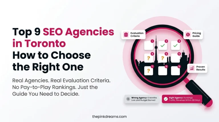 Top 9 SEO agencies in Toronto for 2026