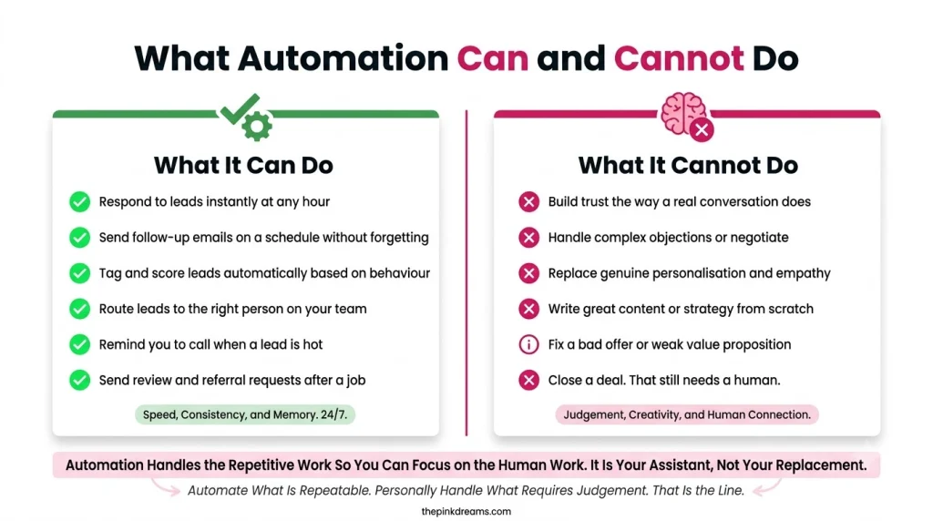 Benefits and limitations of marketing automation for small businesses