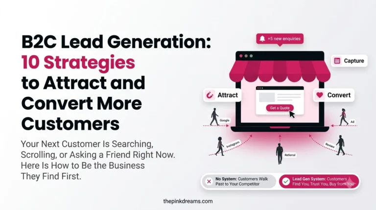 B2C lead generation strategies to attract and convert customers