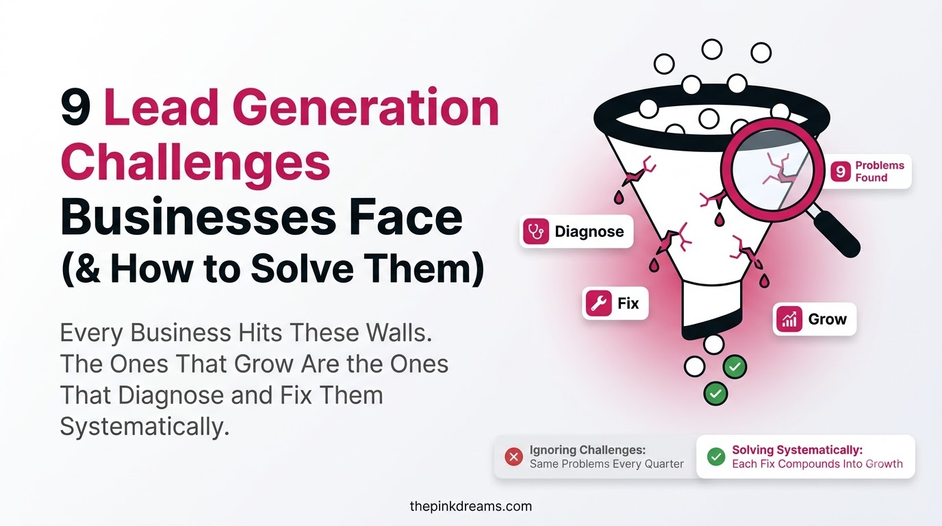 Nine lead generation challenges businesses face and how to solve them